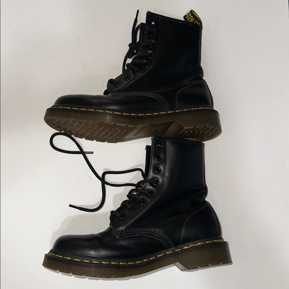 Dr. Martens Black Combat Boots size 7 US new without box